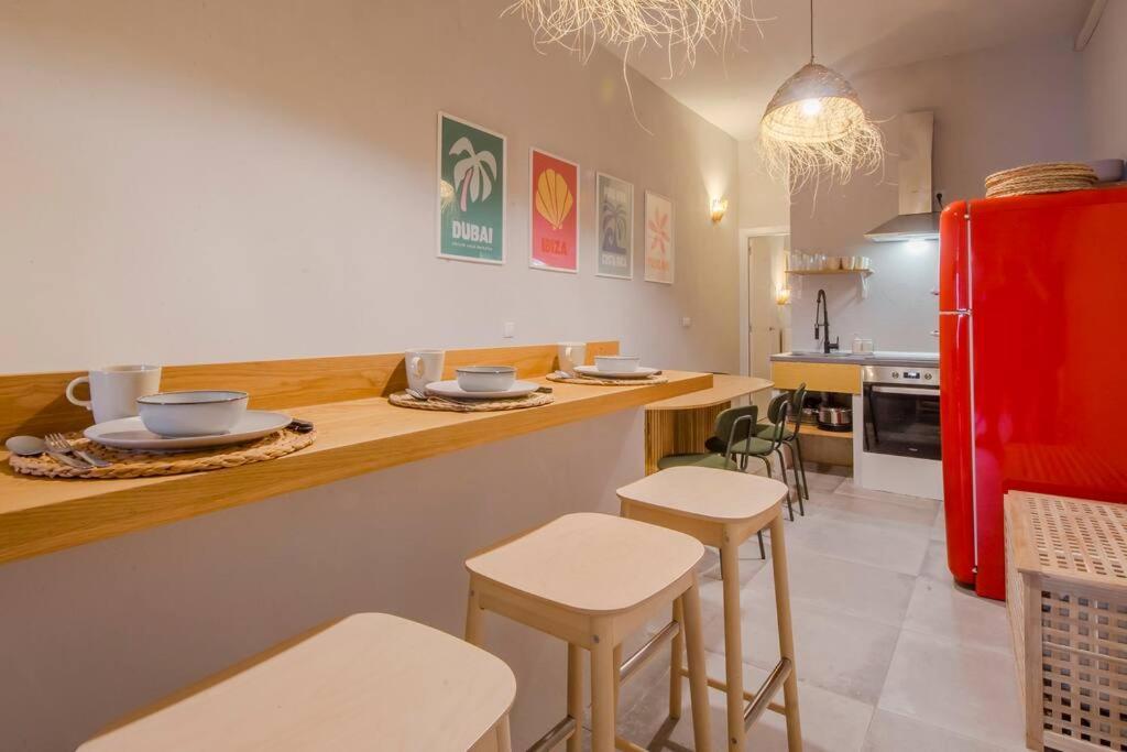 Cool Deluxe Interior Design A 2 Min De Gran Via Daire Madrid Dış mekan fotoğraf